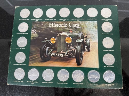 Shell historic cars - historic, coins