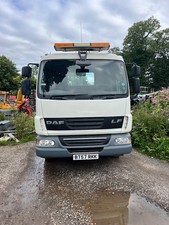 DAF 7.5t Tipper Lorry with