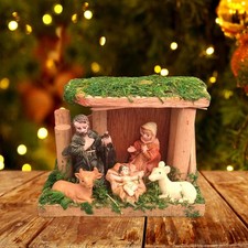 Nativity Manger Scene Ornament