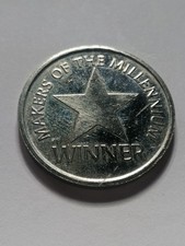 Sainsbury's Makers Of the Millennium, Medallion/Coin. WINNER.
