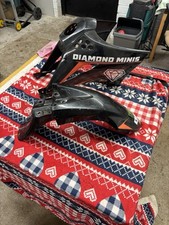 Kawasaki Klx 110 klx110  2010 - 2025 Black Ufo Fairing Plastic Kit