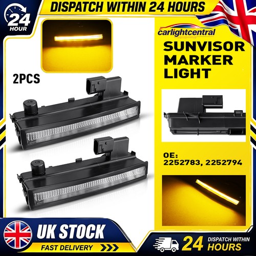 Sunvisor led amber marker - 1/2x,