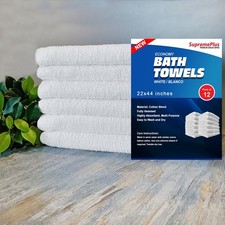 New White Bulk Bath Towels