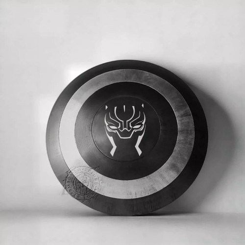 Black panther inspired captain - black,