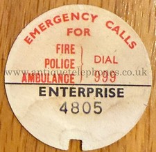 Genuine GPO telephone dial