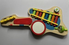 Hape HAP Play Tive MS-9258 6-in-1 Guitar Band, Multi-Colour