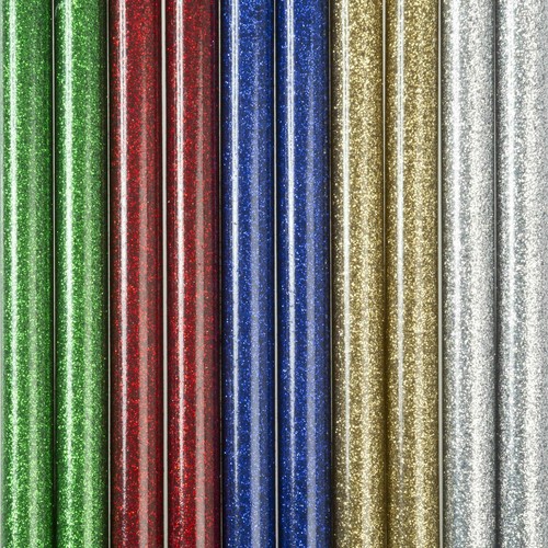 Hot glue gun sticks glitter - glue,