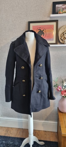 Zara woman black military - woman,