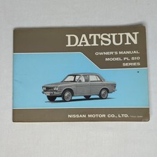 1970 Datsun Owners Manual