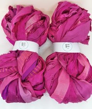 Sari silk ribbon - sari, yarn