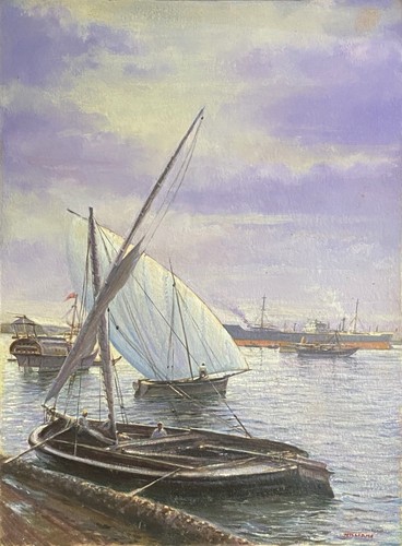 Falukas the nile - nile., original