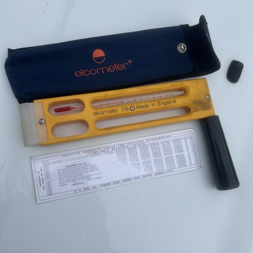 Elcometer 116 psychrometer - elcometer,