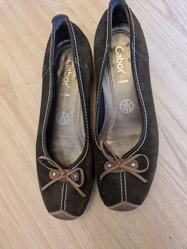 Gabor brown real - , shoes