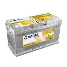 Varta A5 Start-Stop Battery - AGM 019 Type - 95ah 850cca 12v
