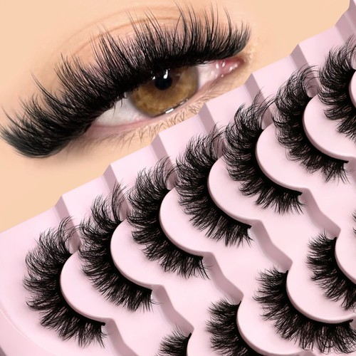 Russian style strip lashes - lashes, d