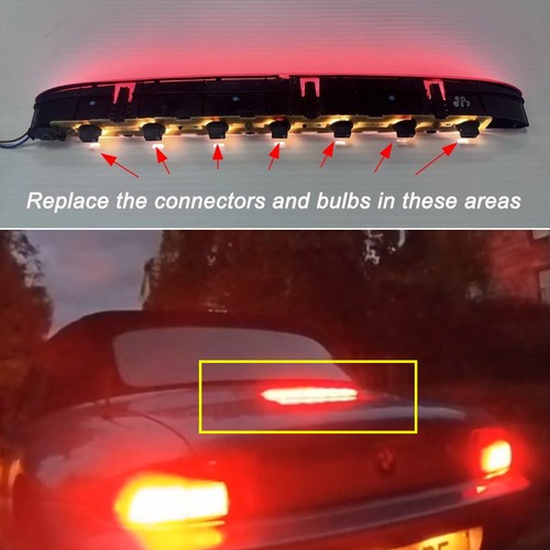 7pcs led bulbs for - z3, e36