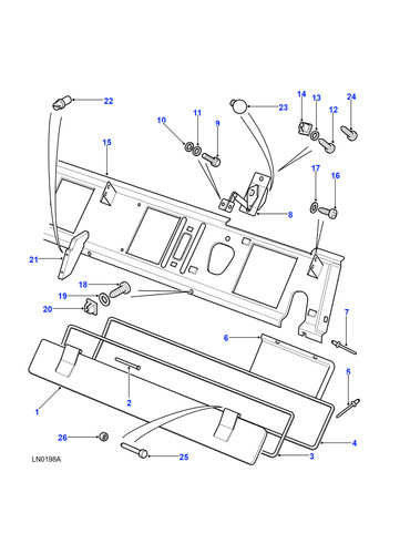 Land rover screw range - 5x,