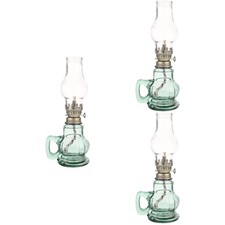  Set of 3 Glass Table Lamps