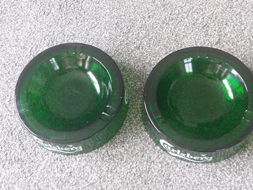 Vintage carlsberg green - 2, x