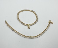 Pair of 9" Gold Finish