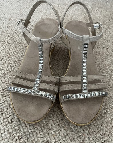 Ladies sandals taupe size - sandals., taupe.
