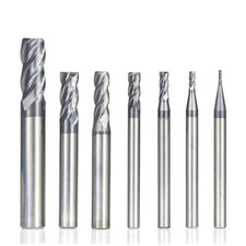 5pcs Solid Carbide End Mill