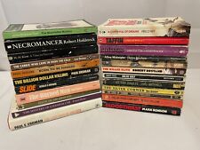 Mixed Selection Vintage Crime/Horror Fiction Books Choose Your Own