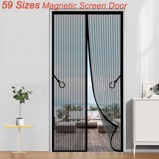 MAGIC Magnetic Screen Door Net