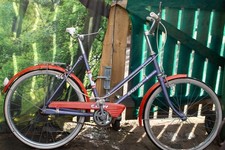 vintage girl's bicycle