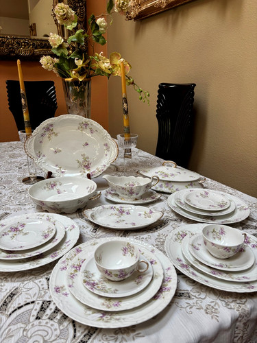 Antique porcelain set 19 - set,