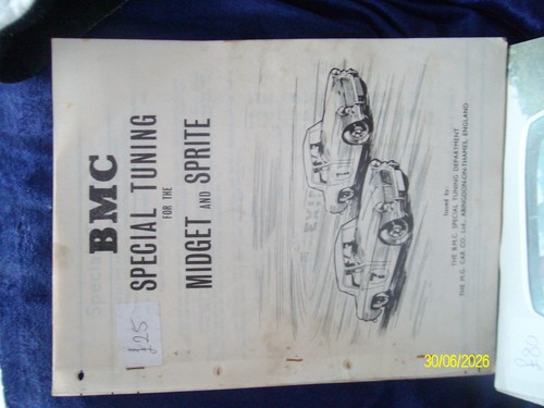 Bmc special tuning data sheets - bmc,
