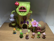 ELC Happyland Fairy Tale Bluebell Boot Playset With Toadstool Fairyland figures