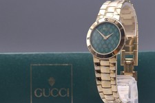 [Exc+5 w/Box] GUCCI 3300M Gold