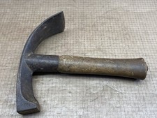 Antique D.R. Barton #2 Cooper's Adze Hammer Blacksmith Woodworking Old Tool Nice