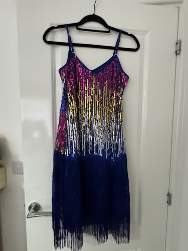 Ladies latin dance dress size - dance,