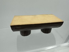 Vintage Sylvanian Families Garden Log Bench Table Tree Stump 1985