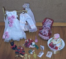 Doll House Wedding Joblot Of Furniture And Accessories ~ Autumn/ Winter Display