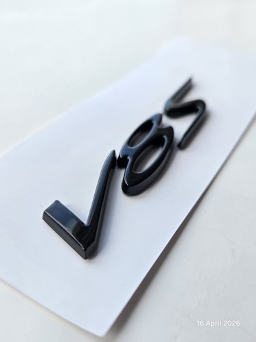 Bentley v8s badge - bentley, black