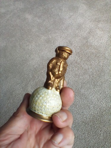 Dunlop golfer car mascot golf - car,