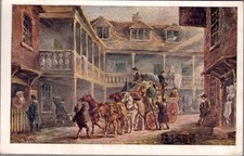 LONDON UB PC THE TABARD SOUTHWARK COACHING INN BY H MAGGS