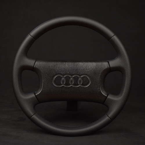 New leather steering - steering, wheel