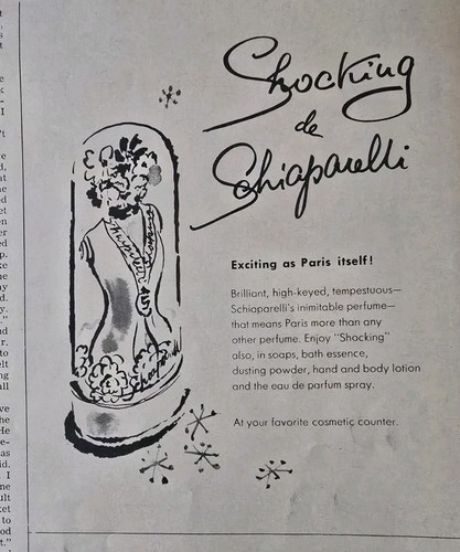 1961 shocking schiaparelli - shocking, de