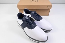 Puma Avant Golf Shoes / Size UK 8.5 / White, Blue
