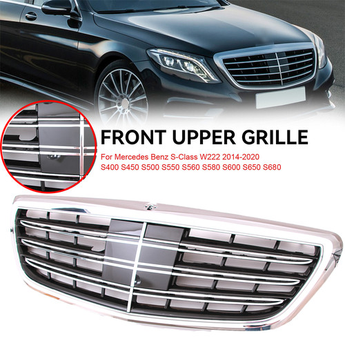 Chrome front grill - grill,
