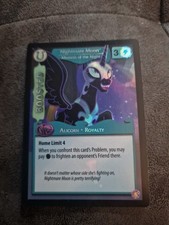 My Little Pony CCG Nightmare Moon Mistress of the Night Discord Card #1 F Promo