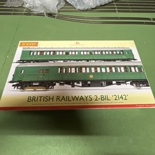 OO GAUGE HORNBY, BRITISH RAILWAYS EMU 2 CAR SET (DCC READY) R3162A BR.GREEN.