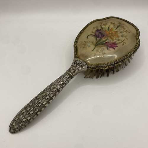 Antique petit point - petit, floral