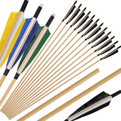 Wooden arrows handmade 5 - arrows, 5"