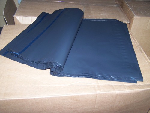 Strong grey plastic mailing - strong,