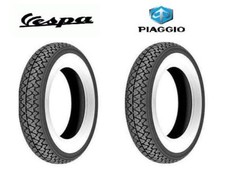 2 Rubber Tires with White Band